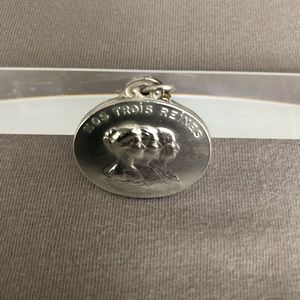 European Antique Sterling commemorative medal